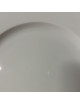 DEGRENNE Second choice set of 6 Eclipse White porcelain dinner plates, 26.5cm