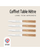 NOGENT 4-Piece Set of Beech Table Knives