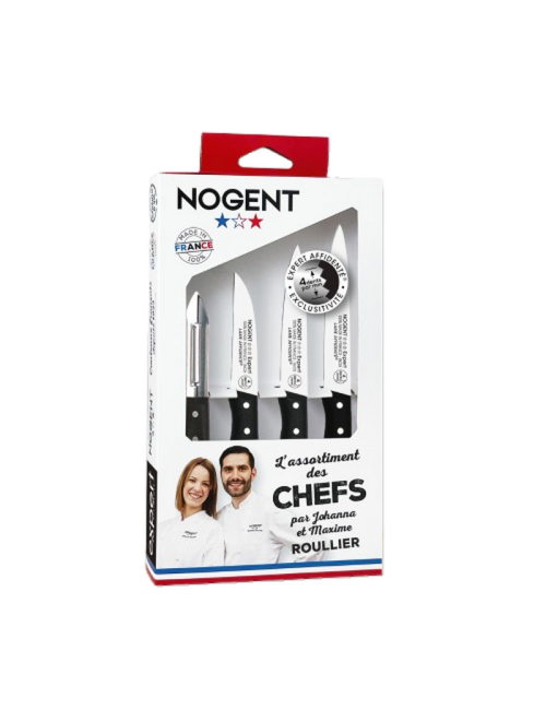 NOGENT 4-Piece Set of Expert Affirmed Polypro Kitchen Knives