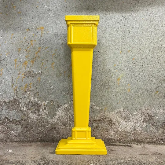 LA BOITE JAUNE 1950s Column for Letterbox - 8 Colors