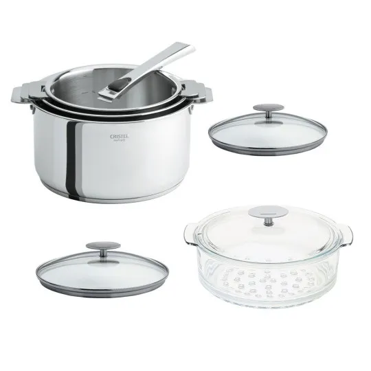 Cristel Casteline Steam Cooking Set