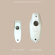 MONOCHROMIC White Muette Cicada Wall Decoration - 2 Sizes