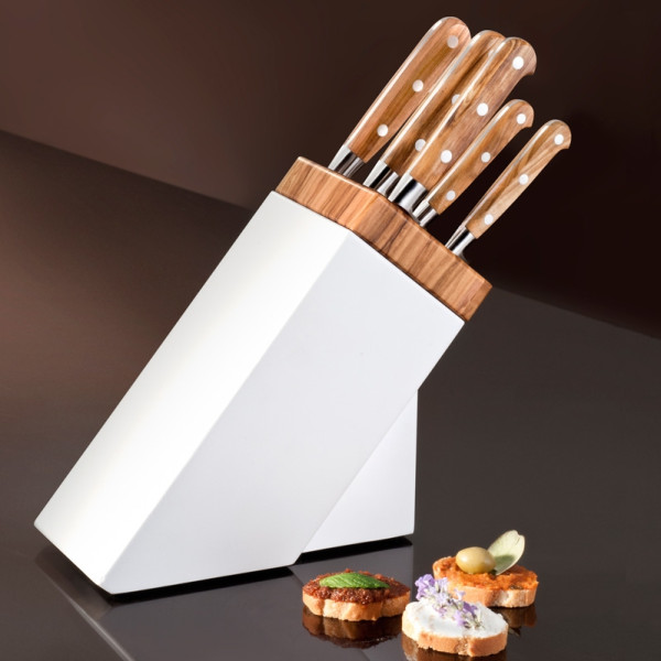 SABATIER Arles block and 5 kitchen knives