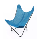 PAPILLO AA Butterfly Chair – Epoxy steel frame with Batyline fabric cover – 5 colors
