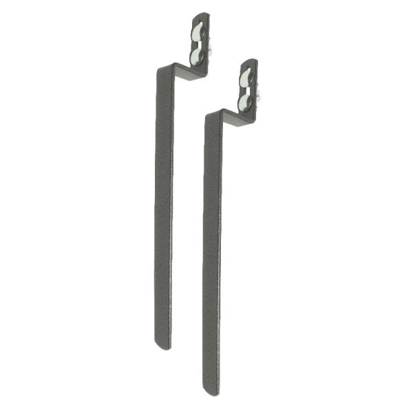 copy of Support jardinière "fixations réglables et amovibles" anthracite - LOUIS MOULIN