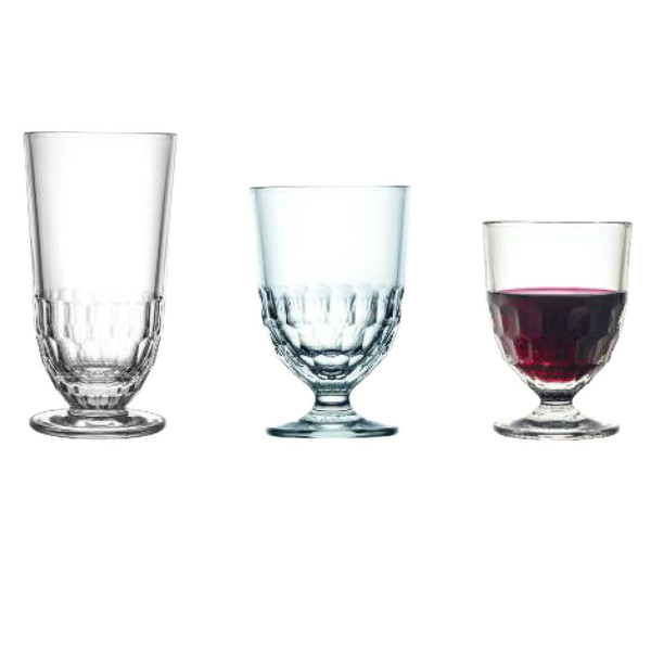 La Rochère 6 Artois glasses - 3 sizes