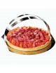 Stainless steel pie mold 28cm Cristel