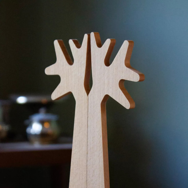 Couverts à salade REINE MERE Du bout des Branches en hêtre