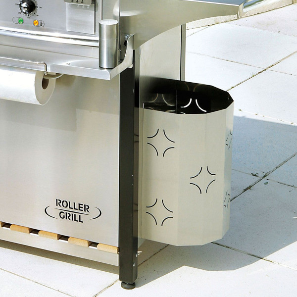 Roller Grill 600 stainless steel trolley for plancha