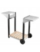 Roller Grill 600 stainless steel trolley for plancha