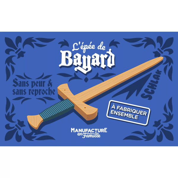 Épée de chevalier à fabriquer MANUFACTURE EN FAMILLE Diy construction en bois