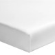 Drap housse blanc ORIGIN FRANCE bonnet 32cm 100% coton - 4 tailles