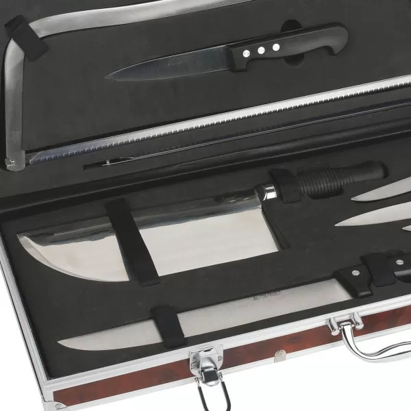 Butcher knife case 8 pieces Au Nain