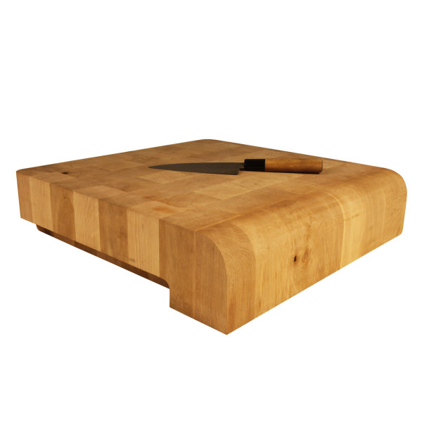 Billot de cuisine CHABRET en bois de bout modèle Billot J