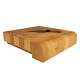 Billot de cuisine CHABRET en bois de bout modèle Billot J
