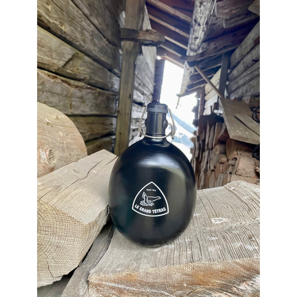 Gourde aluminium LE GRAND TETRAS Originale Ovale 1 litre - 4 coloris