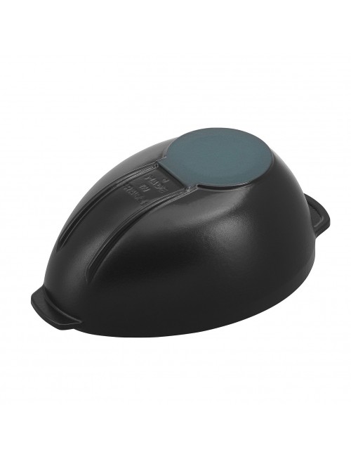 Cocotte Moulière black mat Staub 28cm