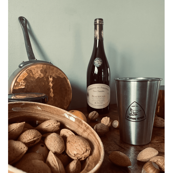 Set de 4 gobelets en aluminium LE GRAND TETRAS - 2 tailles au choix - Le Grand Tétras