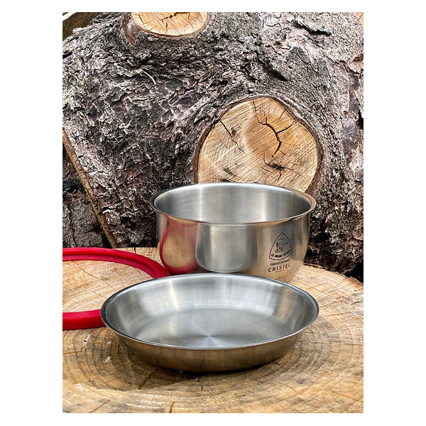 Popote Française (2 en 1) durable et pratique - Grand Tétras x Cristel