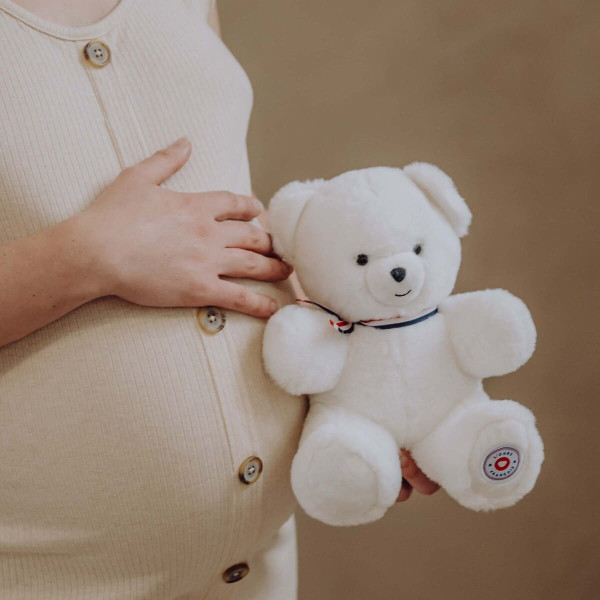 Peluche "Le Petit Ours Français" 25 cm - Doudou & Compagnie