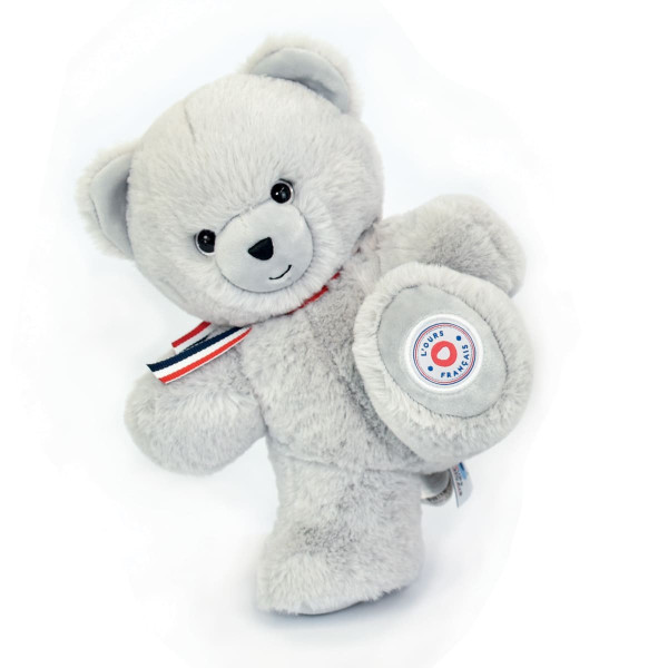 Peluche "Le Petit Ours Français" 25 cm - Doudou & Compagnie
