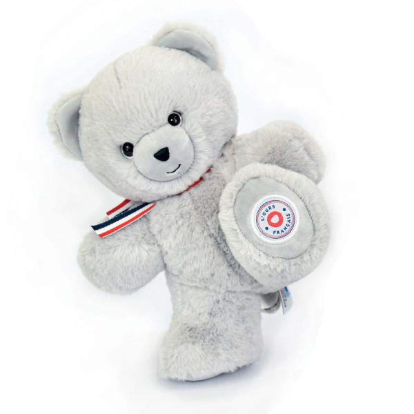 Peluche "Le Petit Ours Français" 25 cm - Doudou & Compagnie
