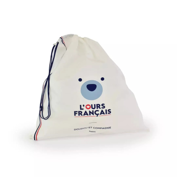 Peluche "Le Petit Ours Français" 25 cm - Doudou & Compagnie