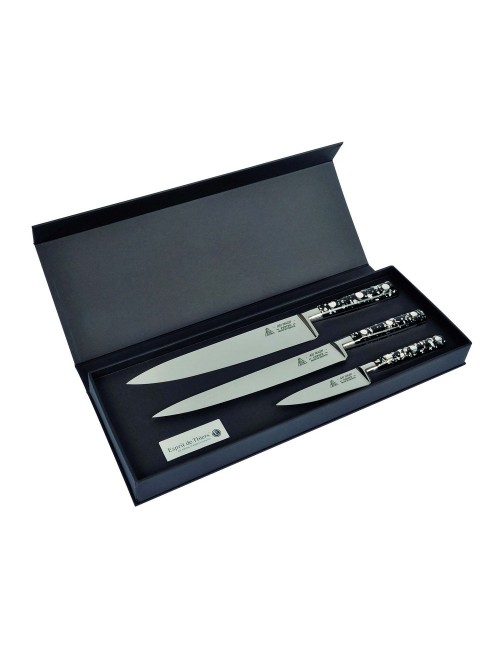 Au Nain Box of 3 Pépite kitchen knives