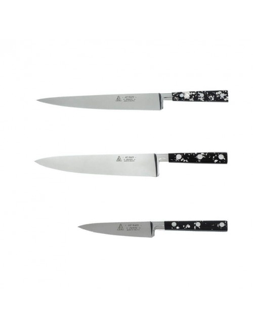 Au Nain Box of 3 Pépite kitchen knives