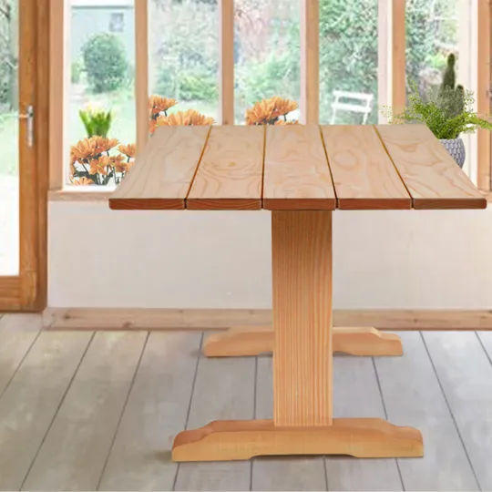 Table d'extérieur Melissa Ladivine Jardine en bois Douglas