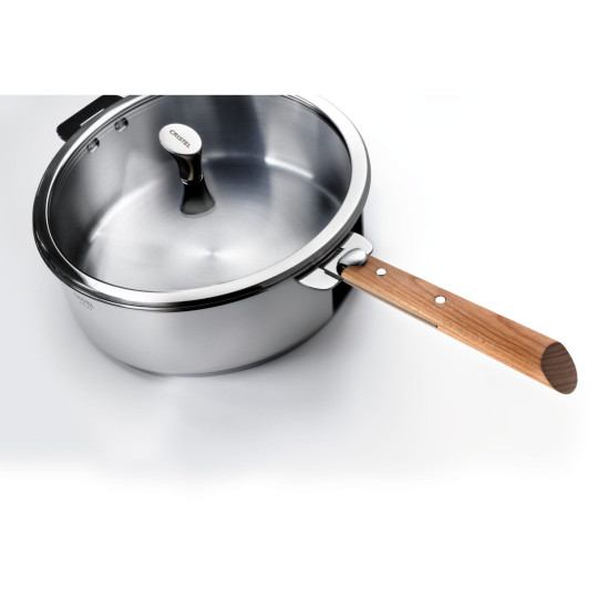 Cristel Casteline removable wooden handle - 3 finishes