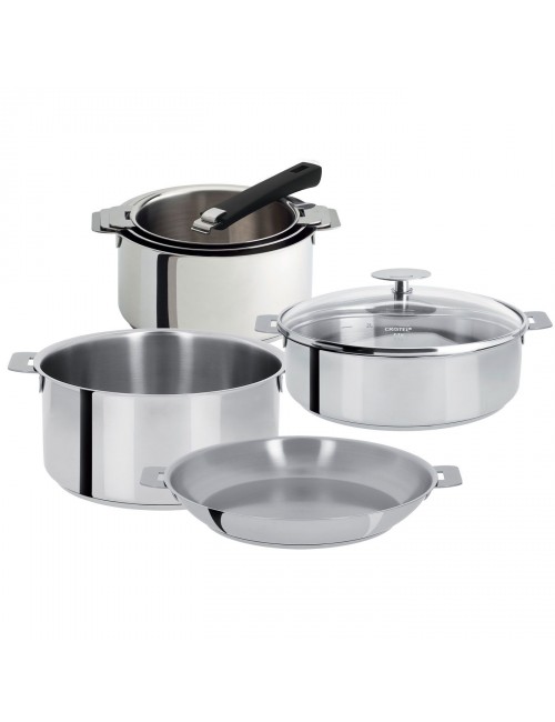 Cristel Mutine Removable Handle 8 piece set