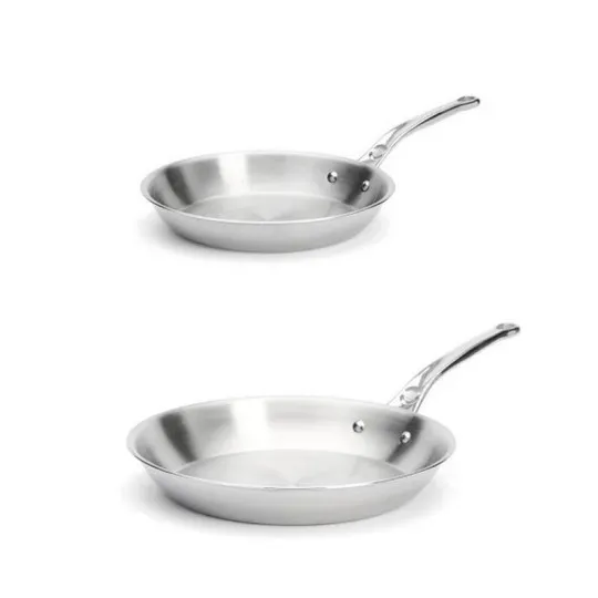 De Buyer Affinity set of 2 frying pans 24 and 28cm