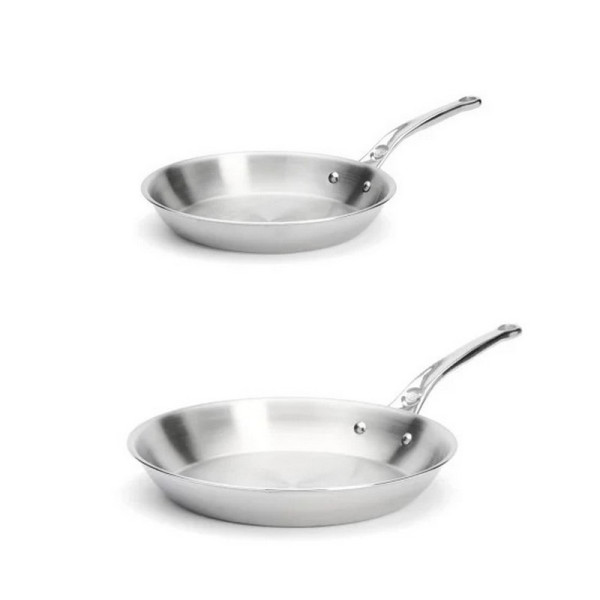 De Buyer Affinity set of 2 frying pans 24 and 28cm