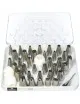 De Buyer Set of 35 Stainless Steel Nozzles