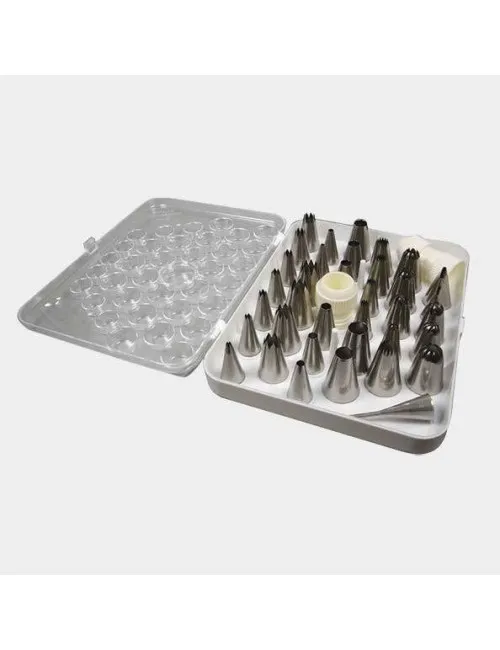 De Buyer Set of 35 Stainless Steel Nozzles
