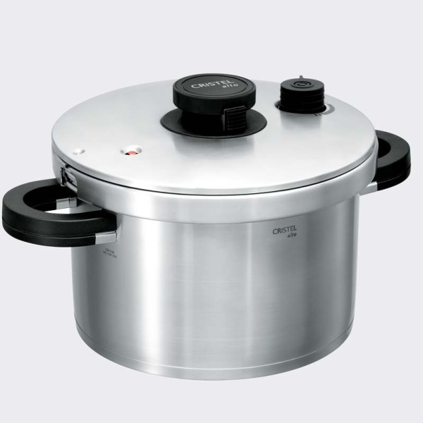 CRISTEL Alto Pressure Cooker with Stainless Steel Basket - 3 Sizes