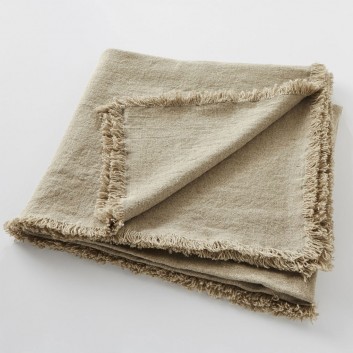 Colorado Charvet bedspread 100% linen - 2 colors