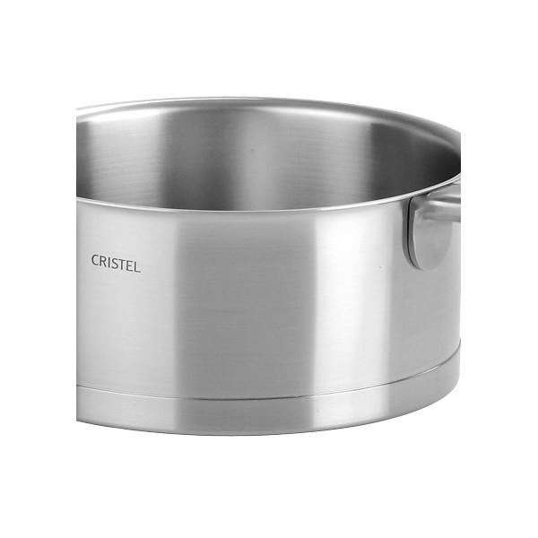 Cristel Strate saucepan stainless steel - 4 sizes