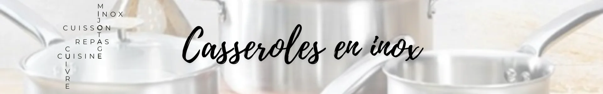 High-end stainless steel saucepan Made in France | France Corner