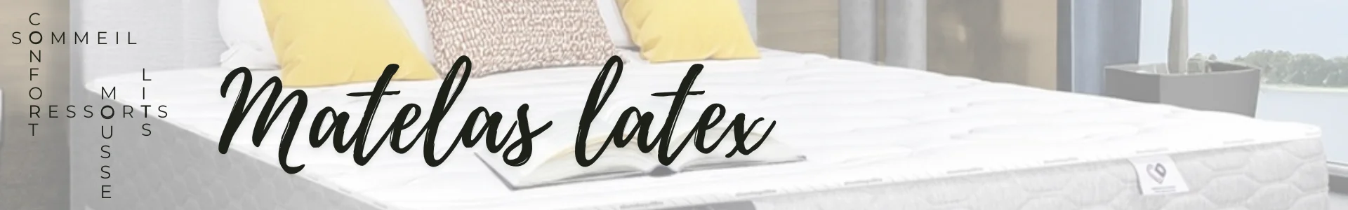 Comfort latex mattress Made in France