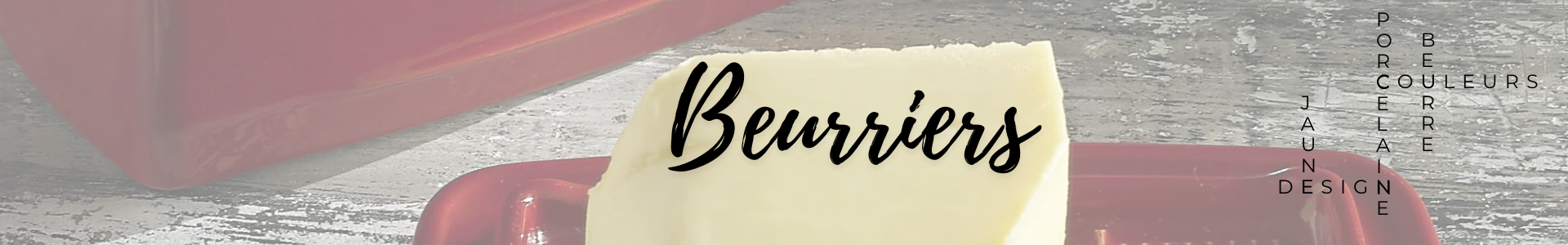 Designer butter dishes Made in France | France Corner
