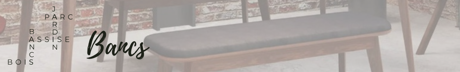 Designer bench Made in France | France Corner
