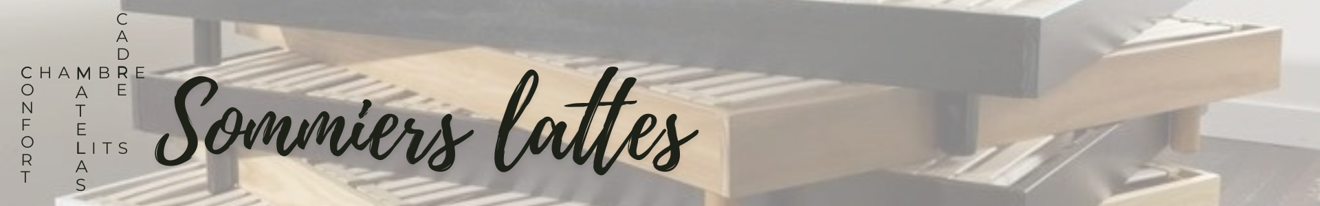 Comfortable slatted base Made in France | Francecorner