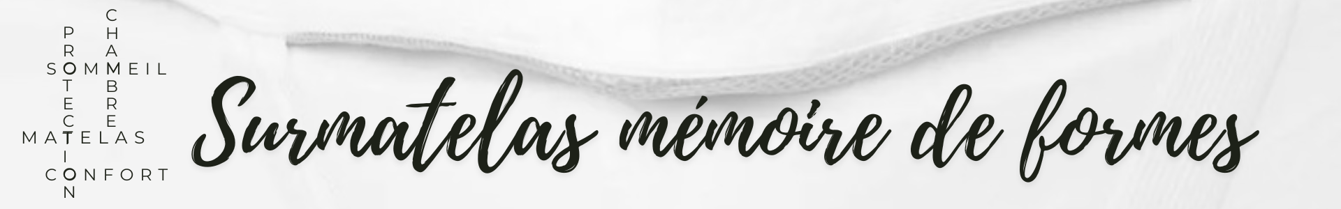 Comfort memory foam mattress topper Made in France | Francecorner