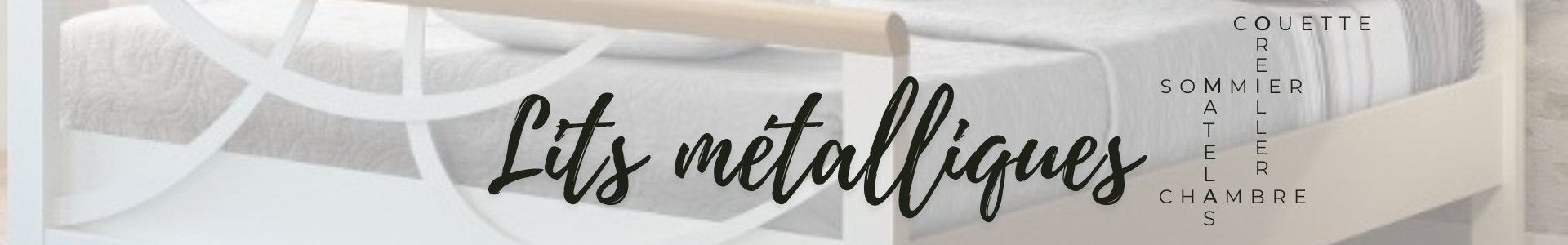 Designer metal bed Made in France | Francecorner