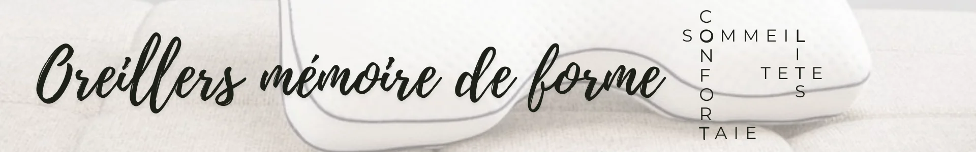 Comfort memory foam pillow Made in France | Francecorner