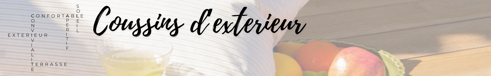 Designer outdoor cushion Made in France | Francecorner
