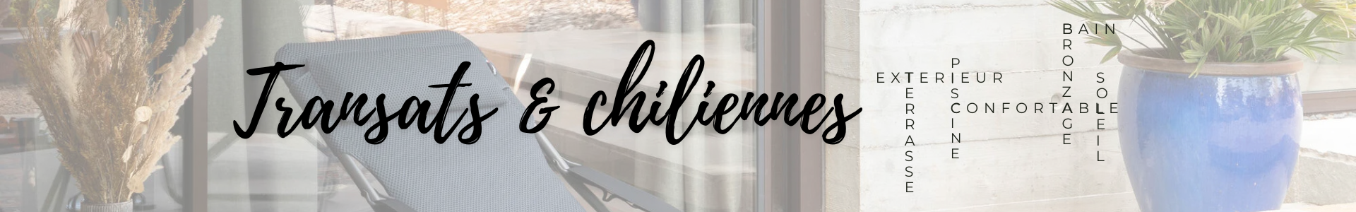 Design deckchair and deckchair Made in France | Francecorner