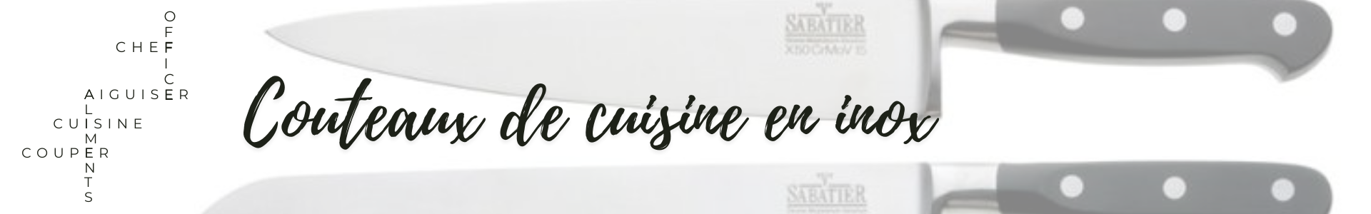 High-end stainless steel knife Made in France | Francecorner